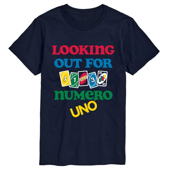 Uno - Looking Out for Numero Uno - Men's Short Sleeve Graphic T-Shirt