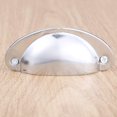 thumbnail image 4 of GFDYREE 10Pcs Farmhouse Style Shell Shape Pull Handle with Screws Suitable for Drawer Dresser, Door, Cabinet, 10Pcs Farmhouse Jewelry Chest Red Copper Silver, 4 of 7