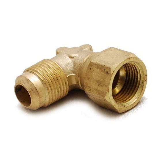 Ocean Yachts 3/4 x 11/16 Inch Threaded Brass 90 Degree Boat Gas / Refrigerator Fitting