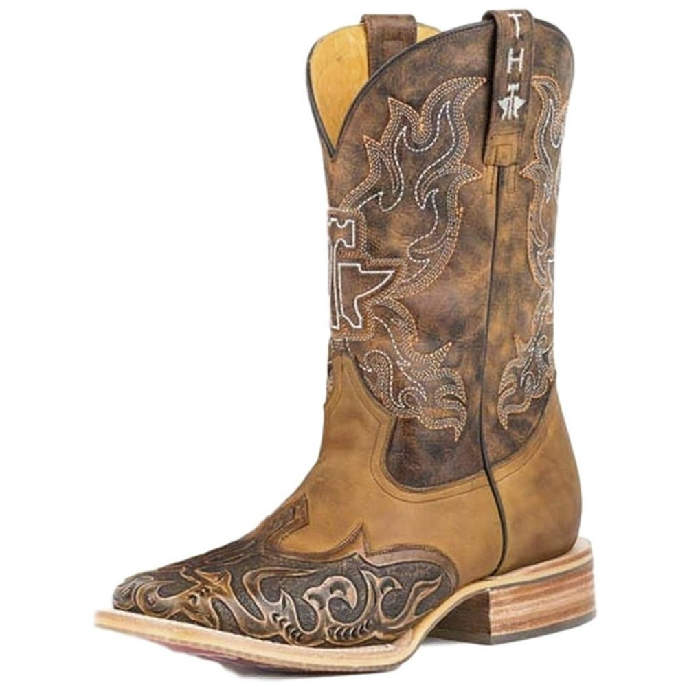 Tin Haul Tin Haul Western Boots Mens Smokin Hot Honey Brown 14020