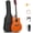 Brown, variant on FASCK 41 Inch Acoustic Guitar with Gig Bag for Beginner, Pink