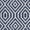 Blue/Grey, variant on SAFAVIEH Martha Stewart Cotton Diamond Area Rug, Blue/Grey, 8' x 10'