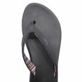 thumbnail image 5 of Flojos Womens Black Lavendar Flip Flops, 5 of 5