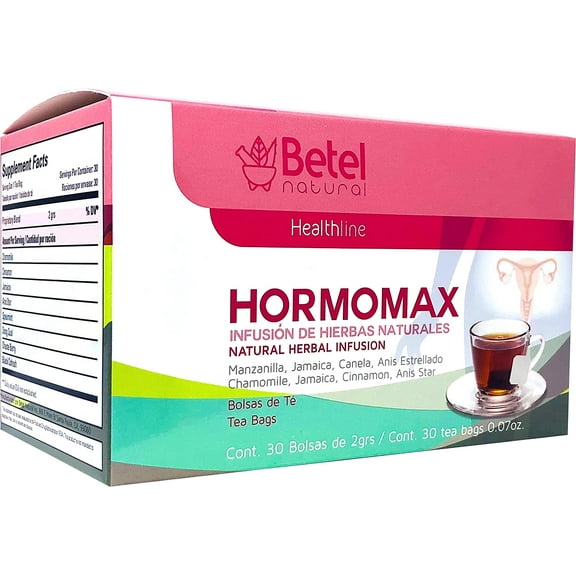Hormomax Tea by Betel - All Natural Healthy Woman Support -