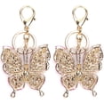 thumbnail image 2 of LLavero de mariposa con estilo, colgante creativo y bonito, accesorios para equipaje artesanal, 2 uds., 2 of 5