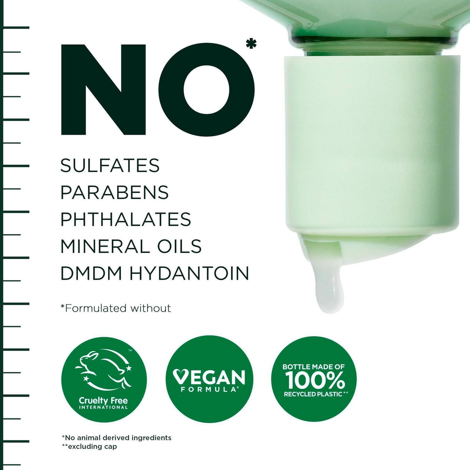 Garnier Fructis Hair Fillers + Acide Hyaluronique Sérum Sans Sulfates Réparateur Hydratant, pour Cheveux Bouclés & Ondulés, jusqu'à 15X plus Humides & 100 heures de Contrôle des Frisottis, 111ml Hydrate les cheveux bouclés