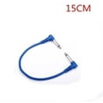 thumbnail image 2 of 15/30cm Guitar Patch Cable Guitar Effect Pedal Cables Right Angle Dual Shielded, 2 of 3