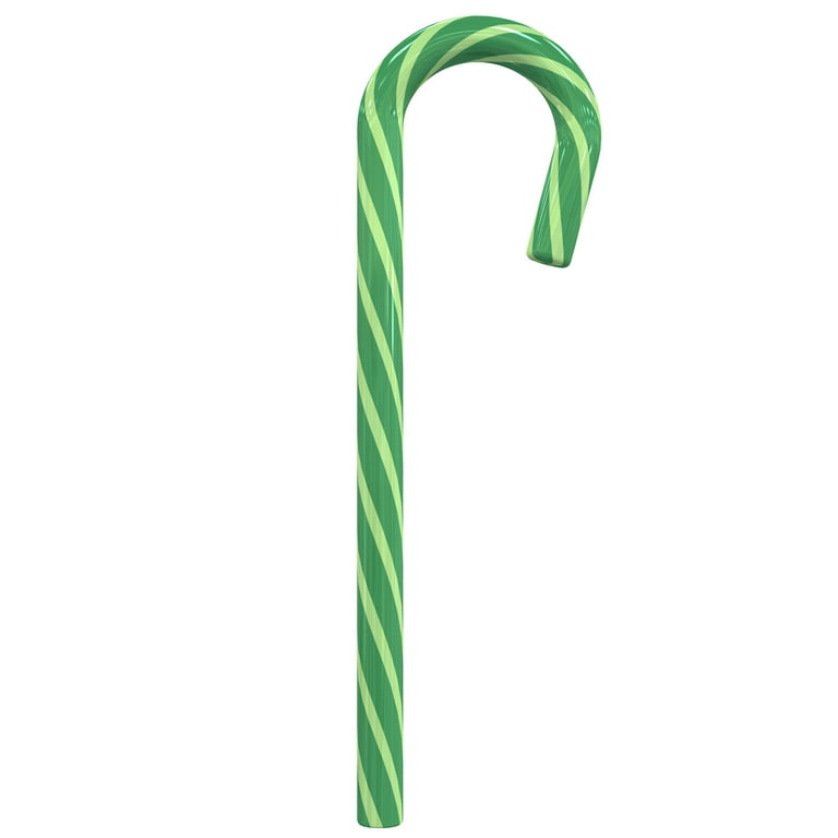Green on sale candy canes