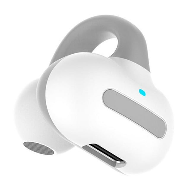 Earphone Single Ear Clip On Style Non In Ear And Over The Ear Bone Conduction Headset