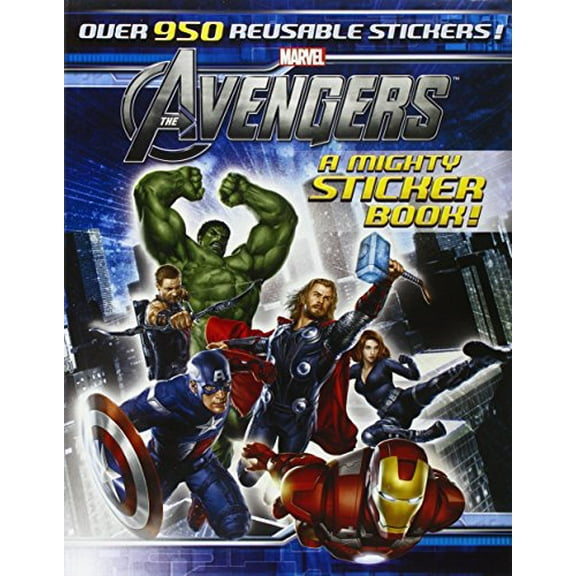 Pre-Owned The Avengers: A Mighty Sticker Book (Sticker-Activity Storybook) Paperback