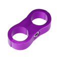 thumbnail image 4 of Unique Bargains 4 Pcs AN4 Car Hose Separator Clamp Aluminum Alloy Fuel Line Mounting Divider Fitting Adapter Purple, 4 of 6