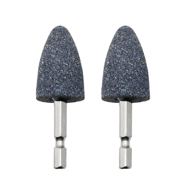 Cabezal de muela abrasiva de 2 piezas, herramienta eléctrica, broca de rueda abrasiva de alta dureza, hexagonal para Cónico 71mm