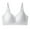 Gray, variant on Bras for Women Supportive Wireless Push Up Bra Ndbuld Women's Solid Color Backless Sexy Seamless Push-Up U-Shaped Beautiful Back Underwear Everyday Bras Coffee XXL