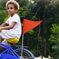 thumbnail image 6 of High Visibility Bike Flag with Reflective Stripes and Durable Fiberglass Pole for Enhanced Cycling on Busy Roads, 6 of 6