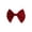 B-Wine, variant on Double Layer Christmas Bow Wreath Ornament – Snowflake Printed Linen Ribbon Hanging Decor for Tree Mantel Front Door