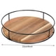 thumbnail image 2 of Estante giratorio de 360 ​​grados, estante de almacenamiento de madera para gabinete, mesa de comedor, 2 of 8