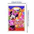 thumbnail image 4 of Bolsas de regalo para fiestas de Disney Mickey Minnie, bolsas de plástico con temática de ratón, bolsas de dulces para fiestas infantiles, bolsas de regalo para fiestas de cumpleaños infantiles, sumin, 4 of 5
