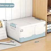 Storage box foldable book box student classroom organizing box snack toy storage box living room extra large with lid