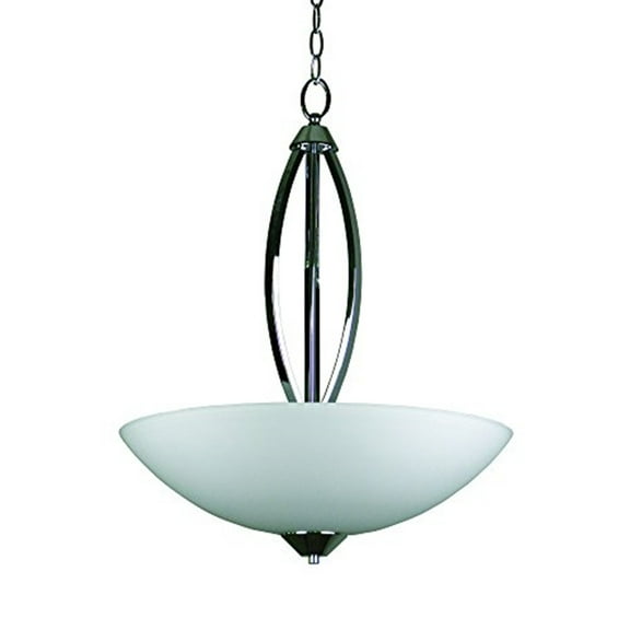 Three Light Bowl Chandelier