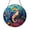 Acrylic 3.5 Inch, variant on Colorful Seahorse Stained Glass Suncatcher Window Hanging, Coral Reef and Fish Round Glass Art Panel, Underwater Ocean Scene Window Decor, Decorative Hanging Ornament for Home or Coastal Vibes