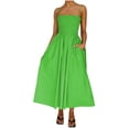 thumbnail image 1 of Birdeem Robe Mini Moulante pour Femmes à Imprimé, Sans Manches, Unie, Décontractée, Confortable, à Col Rond, Tunique, 1 of 9