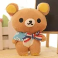 thumbnail image 5 of 1pcs Kawaii Standing 11CM Lover Rilakkuma Bear Plush Stuffed TOY Soft Figure DOLL Key Chain Design Pendant Charm TOY, 5 of 5