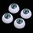 thumbnail image 3 of Ojo de Seguridad de 20 Mm, Ojos Acrílicos, Ojos Semicirculares para Muñeca Reborn, - Azul, 24 mm Hugo Doll Eyes 24mm, 3 of 10
