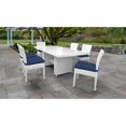 thumbnail image 1 of Miami Table à Manger Patio Extérieur Rectangulaire W / 6 Chaises Sans Bras, 1 of 2