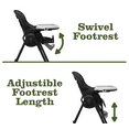 Jeep by Delta Children Classic Convertible 2in1 High Chair for Babies