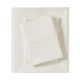 thumbnail image 4 of Comfort Classics 200 Thread Count Relaxed Cotton Percale Sheet Set, Ivory, Cal King, 4 of 6
