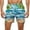 G-Multicolor, variant on Kctiaxy Beach Shorts for Men Summer Elastic Waist Swimming Trunks Casual Cute Printed Loose Drawstring Board Shorts Swimwear with Pockets