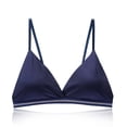 thumbnail image 2 of Sngxgn Women's Smoothing Comfort Underwire Lightly Lined T-Shirt Bra(Blue,S), 2 of 3