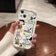 thumbnail image 3 of Funda bonita de dibujos animados S-Snoopys 3D Wave para iPhone 16 15 14 13 12 11 Pro Max Mini X XR XSMAX 8 7 6S Plus funda de silicona suave, 3 of 5