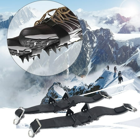 

CHMORA Ice Claws Walking Anti-skid Ice Jacket Shoes and Splint 4 Rivets