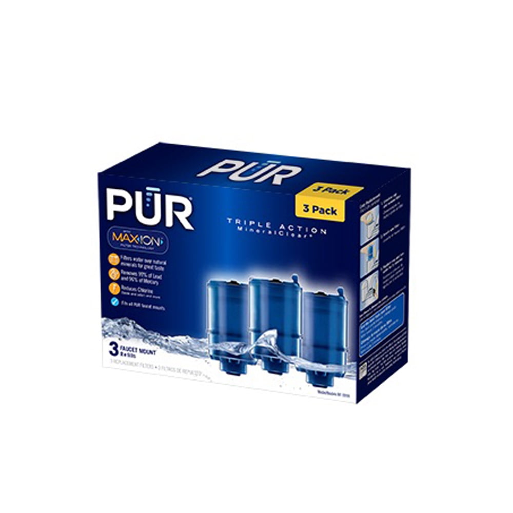 PUR RF99993 3Stage Mineral Clear Faucet Filter Replacement Cartridge