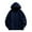 Navy, variant on KIHOUT Men's Hoodies Jackets, Moisture Wicking & Breathable, Full Zip Solid Color Hooded Sweatshirt