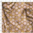 thumbnail image 4 of Soimoi Crepe Silk Fabric Shells Ocean Decor Fabric Printed Yard 42 Inch Wide, 4 of 6