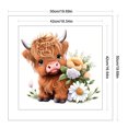 thumbnail image 2 of Hilo de bordar de algodón ecológico Wdftyju Kit de punto de cruz 11CT 50x50cm, 2 of 9