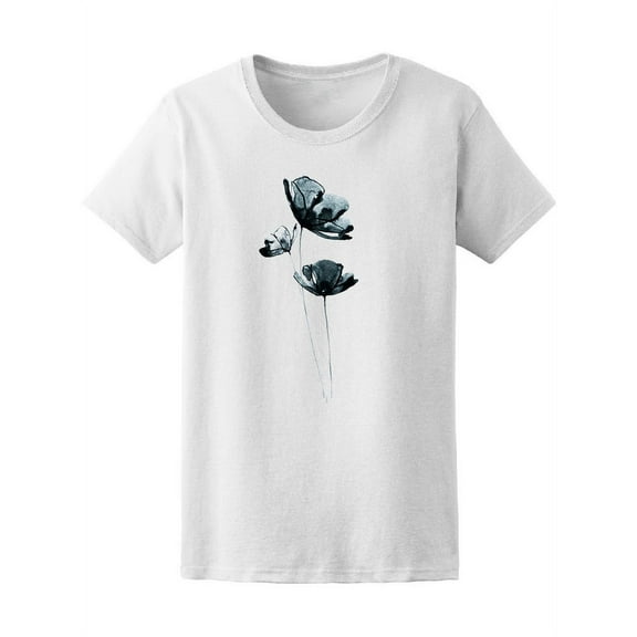 Flowers  Watercolor Tee Women's -Image by Shutterstock