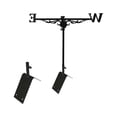 thumbnail image 6 of 2PCS Heavy-Duty Weathervane Roof Bracket Weathervane Mounting Plate Weather Station Roof Installer is Suitable, 6 of 6
