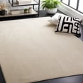 thumbnail image 2 of SAFAVIEH Revive Hyram Solid Polyester Area Rug, Ivory, 7' x 10', 2 of 8