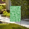 thumbnail image 2 of ZNDUO Flowers Green Vines Pattern Garden Flag, 12.5"x18" Double Sided Polyester Flag for Garden Farmhouse Patio Home Decor, 2 of 8