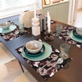 thumbnail image 6 of Placemats Set Of 4 / 6, Butterfly Placemats For Dining Table Indoor/Outdoors Heat Resistant Washable Placemats 18" X 12", 6 of 8