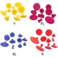 thumbnail image 3 of Puller 10pcs Auto Body Dent Paintless Repair Dent Puller Plastic Glue Tabs Automobile Metal Repair Gaskets Car Repair Tool Durable and Practical Workmanship (Color : Purple), 3 of 7
