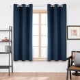 thumbnail image 6 of Deconovo Totol Blackout Curtains for Living Room, Thermal Window Drapes, Navy blue, 42 x 84 inch, 2 Panels, 6 of 8
