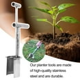 thumbnail image 3 of HomeLife Ball Root Seeder Tool Bulb Planter Tool Plant Seeder Handheld Soil Sampler, 3 of 13