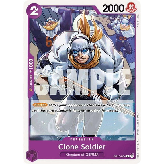 One Piece Royal Blood Common Clone Soldier OP10-064