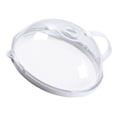 thumbnail image 1 of Youkk Dish Cover Kitchen Microwave Oven Plate Cover Transparent Dish Lid Kitchen Tool, 1 of 1