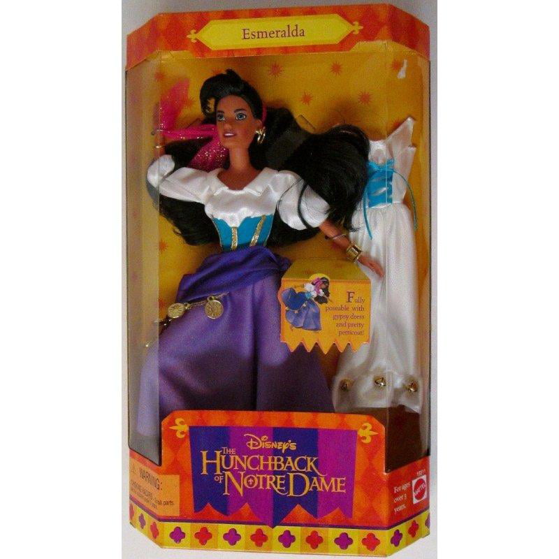 Ærlig beundring malt Disney Hunchback of Notre Dame ESMERALDA 11.5 Fully Poseable Fashion Doll  (1995 Mattel) - Walmart.com