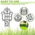 thumbnail image 6 of Decorative Garden Fencing Border, No Dig Fences Barrier, Metal Fence, Garden Edging Fence Panel, Dog Fence Outdoor for Yard, Flower Bed, 6 of 7